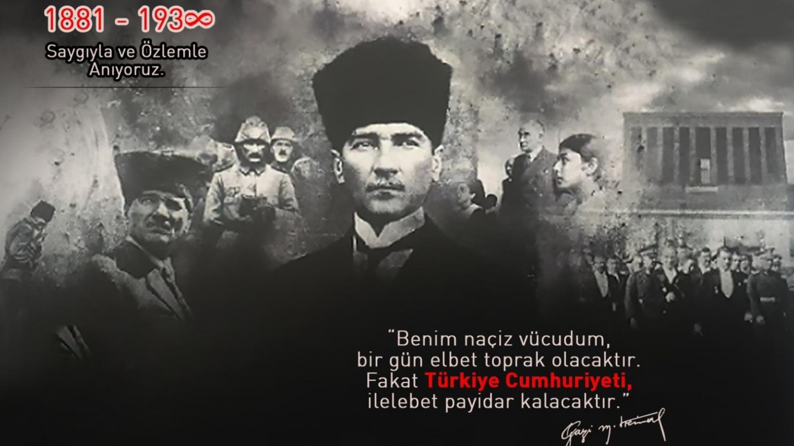 Büyük komutan, büyük devlet adamı, Türkiye Cumhuriyetinin kurucusu ve Milli mücadelenin kahramanı Mustafa Kemal Atatürk'ü aramızdan ayrılışının 84. yılında saygı, minnet ve rahmetle anıyoruz.